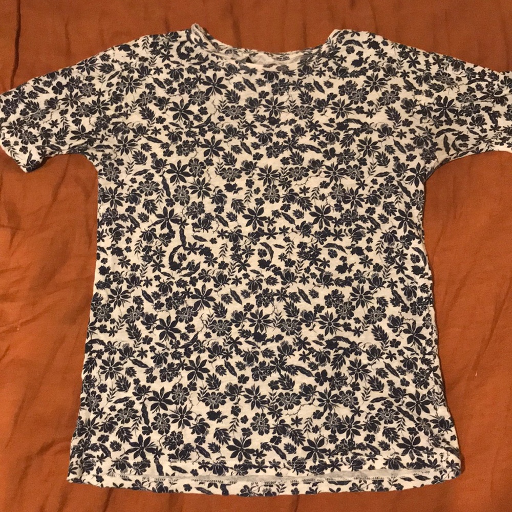 Zara Floral T Shirt